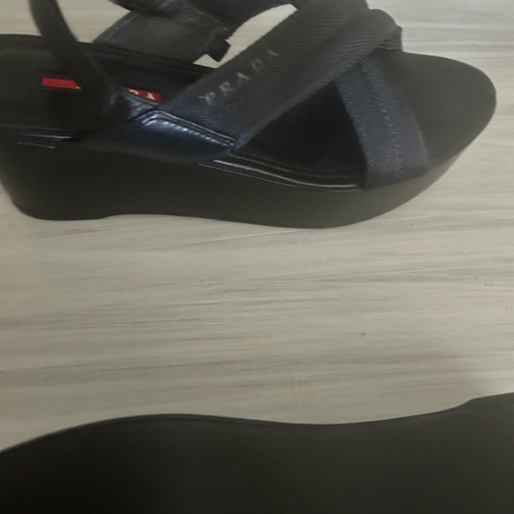 Prada Sport wedge platform sandal size 41 - Picture 7 of 7